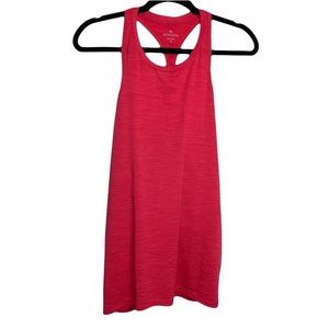 ATHLETA Coral pink racerback tank top athletic workout gym wear small